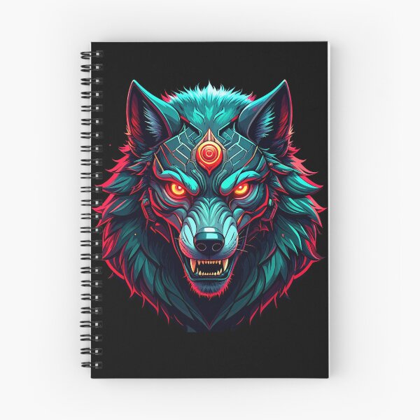 Item preview, Alpha Cyber Wolf Neon Tech designed and sold by NEON ALLEY.