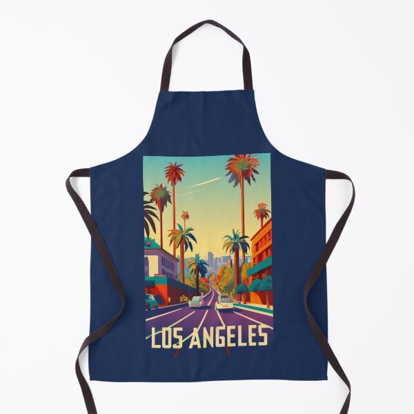 Item preview, A Vintage Travel Art of Los Angeles - California - US  designed and sold by GoodOldVintage.