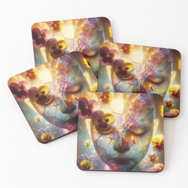 Item preview, Astral Mask with Flowery Thoughts designed and sold by Seve-IA.