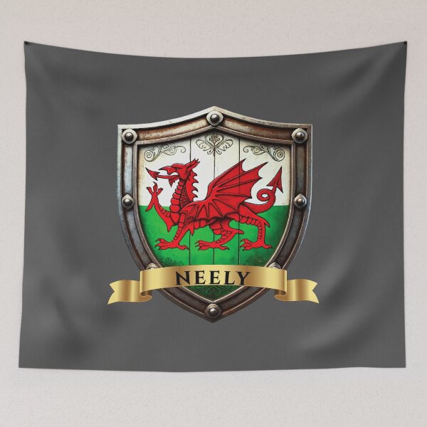 Item preview, Neely Welsh Heritage Crest Shield designed and sold by Highlandkings.