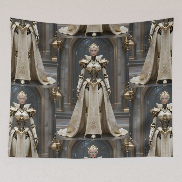 Item preview, art of the queen of science fiction designed and sold by CreativeCorez.