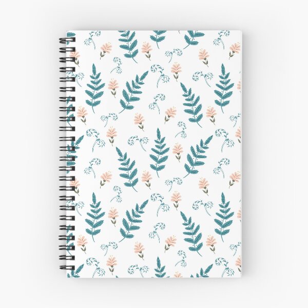 Item preview, Flowers and Ferns Pattern in White designed and sold by designsbyklm.