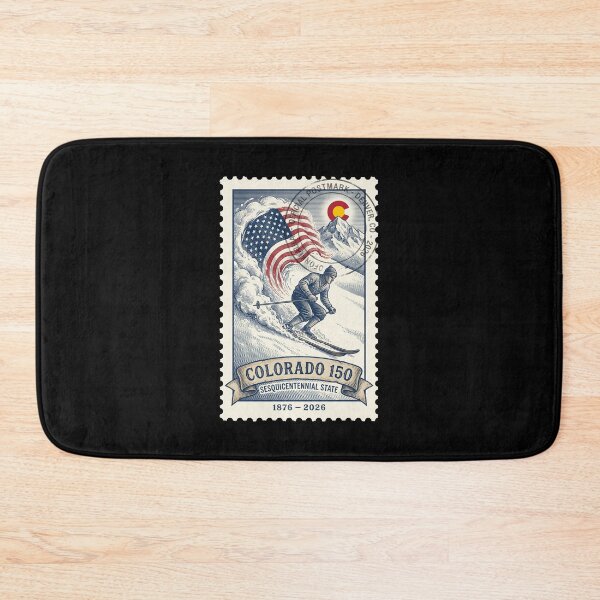 Item preview, Vintage Colorado Skiing 150th Anniversary - 2026 Winter Stamp designed and sold by G350.