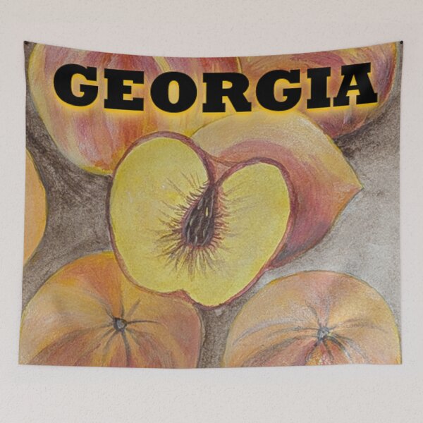 Item preview, Georgia peaches designed and sold by Matt Starr Fine Art .