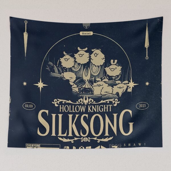 Item preview, HollowKnight Silksong designed and sold by HepticWives.