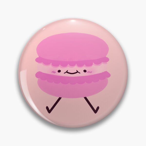 Item preview, Smiling Pink Macaron designed and sold by Asutip.