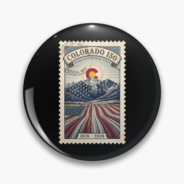 Item preview, Colorado Agriculture 150th Anniversary - Patriotic Plains Stamp designed and sold by G350.