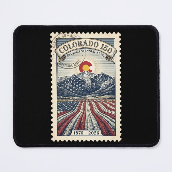 Item preview, Colorado Agriculture 150th Anniversary - Patriotic Plains Stamp designed and sold by G350.