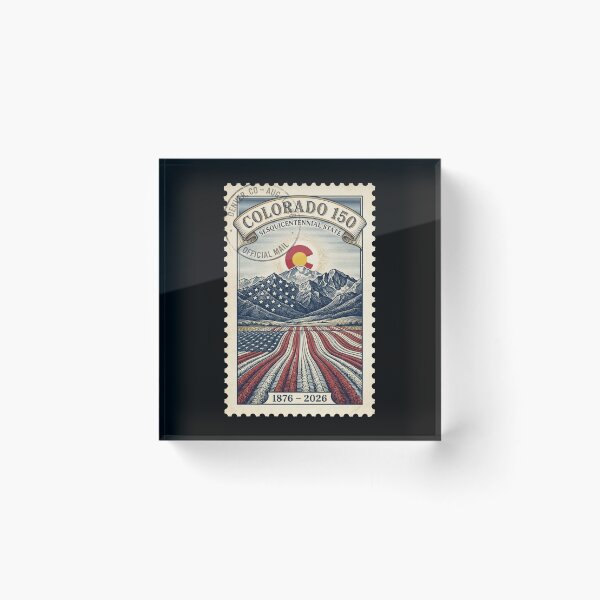 Item preview, Colorado Agriculture 150th Anniversary - Patriotic Plains Stamp designed and sold by G350.
