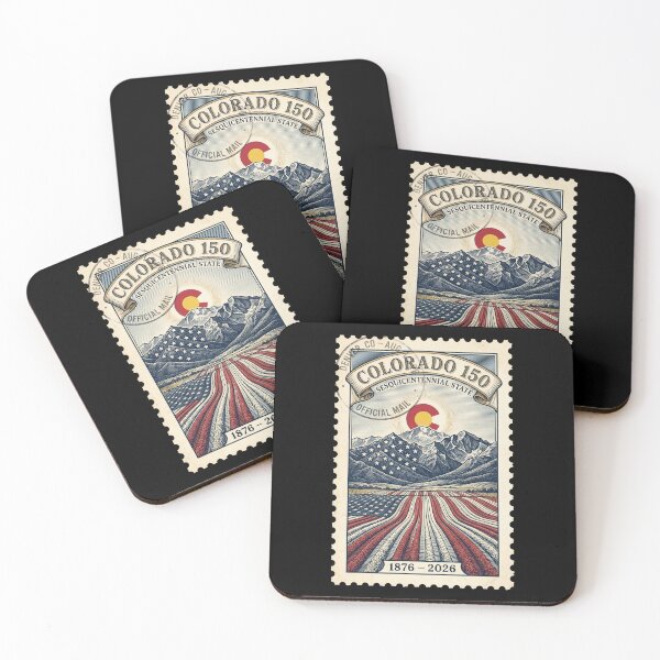 Item preview, Colorado Agriculture 150th Anniversary - Patriotic Plains Stamp designed and sold by G350.