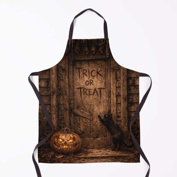 Item preview, “Trick or Treat at the Wrong Door” designed and sold by Fuskiss.