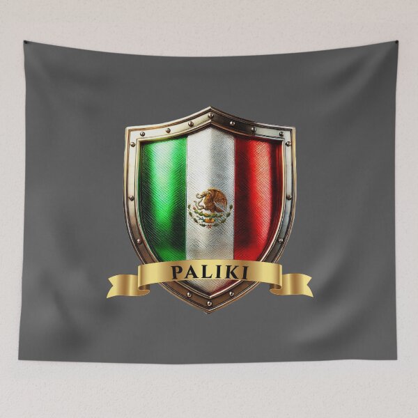 Item preview, Paliki Mexican Heritage Crest Shield designed and sold by Highlandkings.