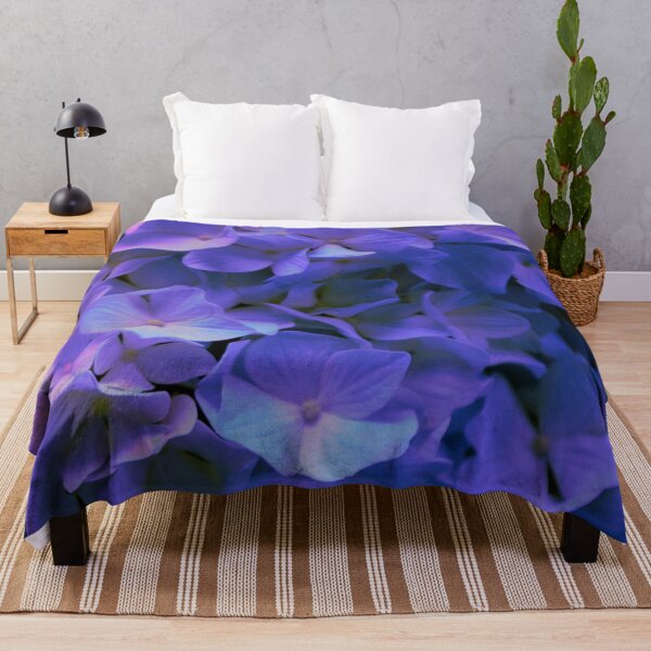 Item preview, Very peri periwinkle floral | purple blue hydrangeas  designed and sold by hollycooper.