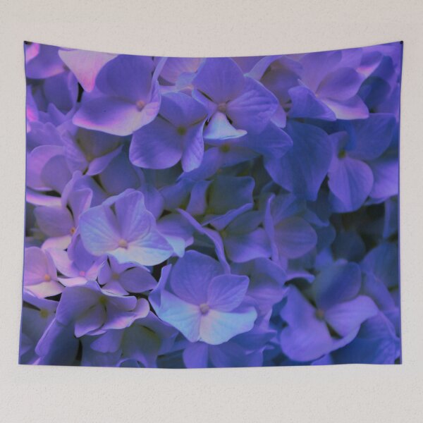 Item preview, Very peri periwinkle floral | purple blue hydrangeas  designed and sold by hollycooper.