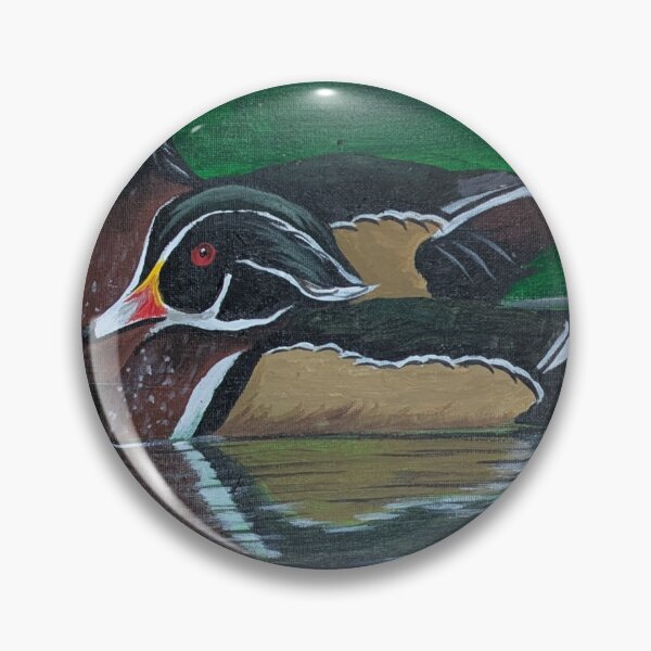 Item preview, Wood duck drakes swimming together  designed and sold by Matt Starr Fine Art .