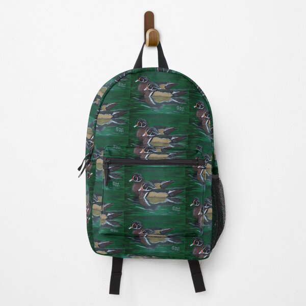 Item preview, Wood duck drakes swimming together  designed and sold by Matt Starr Fine Art .