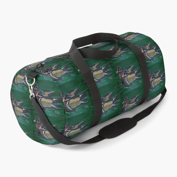 Item preview, Wood duck drakes swimming together  designed and sold by Matt Starr Fine Art .