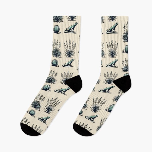 Item preview, Desert Garden Nature - Yucca Plant, Cactus and Lizard designed and sold by GREENZ0NE.