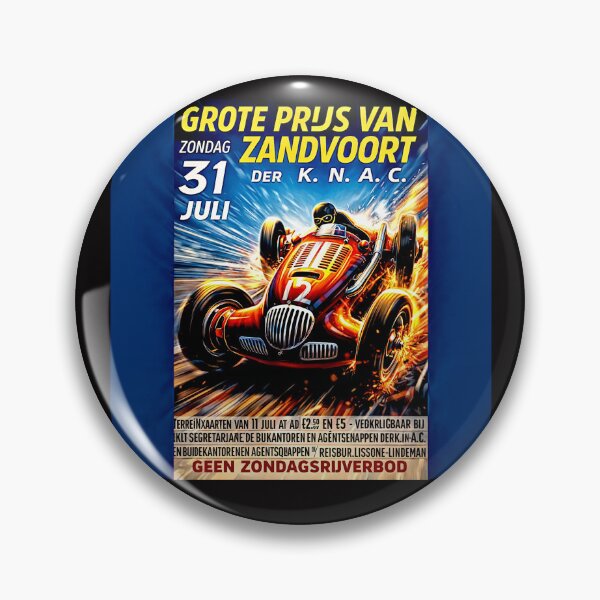 Item preview, Blast from the past a vintage Zandvoort  grand prix variation #1  designed and sold by Helios Be. Lavsh.