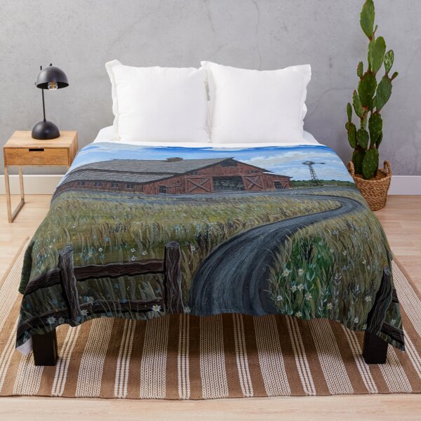 Item preview, The old red barn at the farm designed and sold by Matt Starr Fine Art .