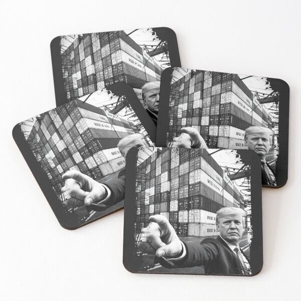 Item preview, Trump Made in China Tariff Selfie Political Meme designed and sold by cabana.space.