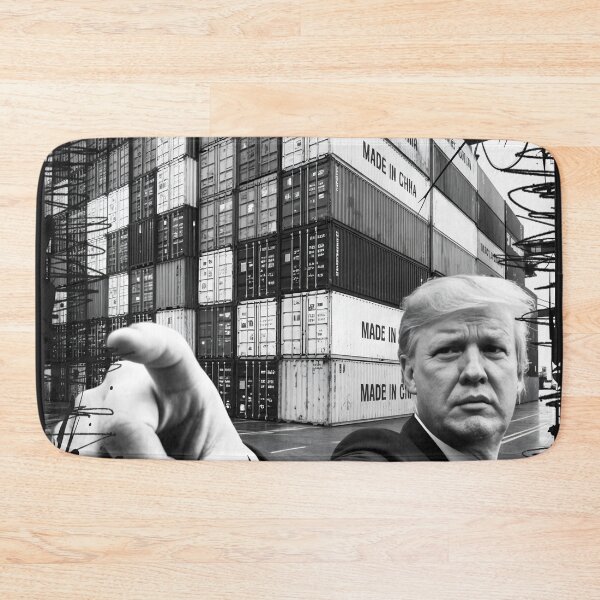 Item preview, Trump Made in China Tariff Selfie Political Meme designed and sold by cabana.space.