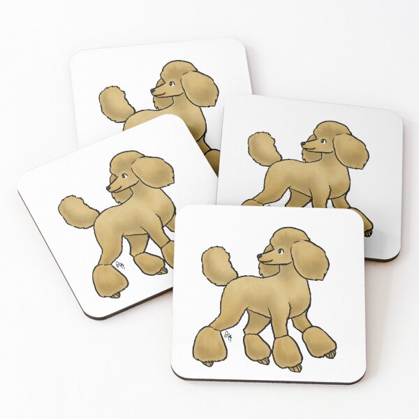 Item preview, Dog - Miniature Poodle - Miami Apricot designed and sold by Jennifer Stolzer.