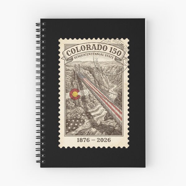 Item preview, Royal Gorge Bridge Colorado 150 - Vintage Patriotic Stamp designed and sold by G350.