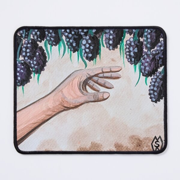 Item preview, Picking blackberries in the brambles  designed and sold by Matt Starr Fine Art .