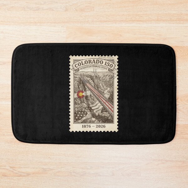 Item preview, Royal Gorge Bridge Colorado 150 - Vintage Patriotic Stamp designed and sold by G350.