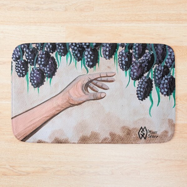 Item preview, Picking blackberries in the brambles  designed and sold by Matt Starr Fine Art .