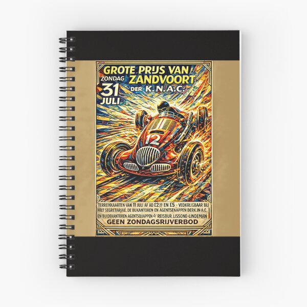 Item preview, Blast from the past a vintage Zandvoort  grand prix variation #5 designed and sold by Helios Be. Lavsh.