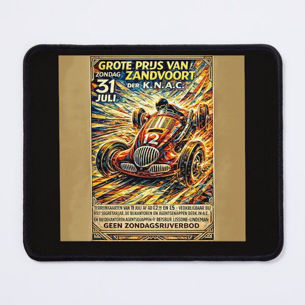 Item preview, Blast from the past a vintage Zandvoort  grand prix variation #5 designed and sold by Helios Be. Lavsh.