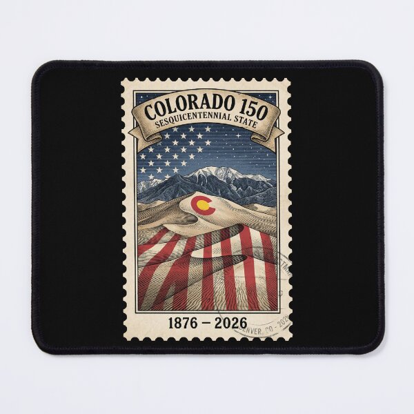 Item preview, Great Sand Dunes Colorado 150th Anniversary - Desert Stamp designed and sold by G350.