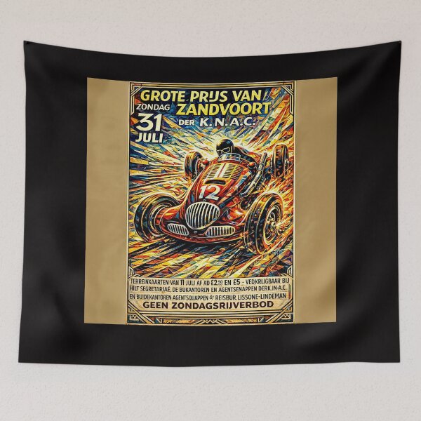 Item preview, Blast from the past a vintage Zandvoort  grand prix variation #5 designed and sold by Helios Be. Lavsh.