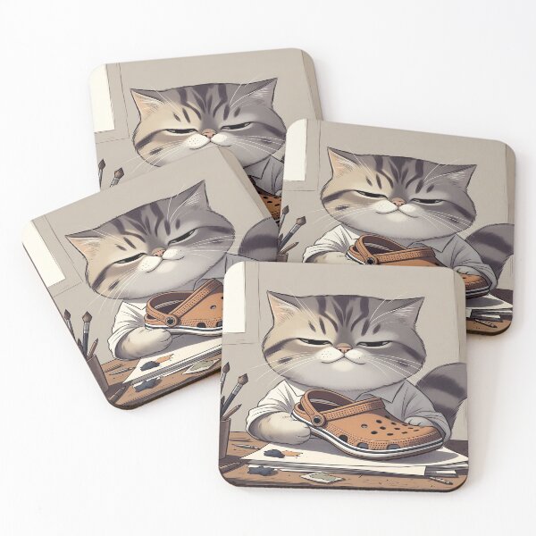 Item preview, The Funny cat designed and sold by VelvetShadows.