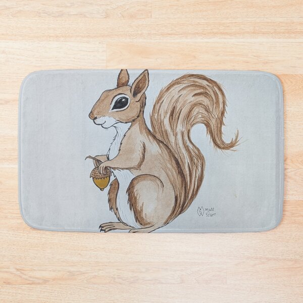 Item preview, Squirrel with an acorn  designed and sold by Matt Starr Fine Art .
