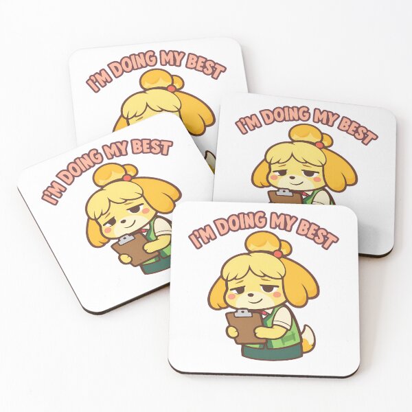 Item preview, I’m Doing My Best – Cute Dog Office Parody Illustration designed and sold by Anteverse.
