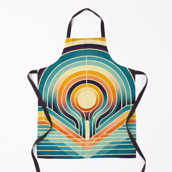 Item preview, Retro Geometric Sunburst Arches designed and sold by InkSmithery.