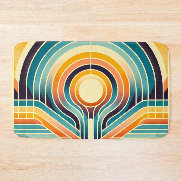 Item preview, Retro Geometric Sunburst Arches designed and sold by InkSmithery.