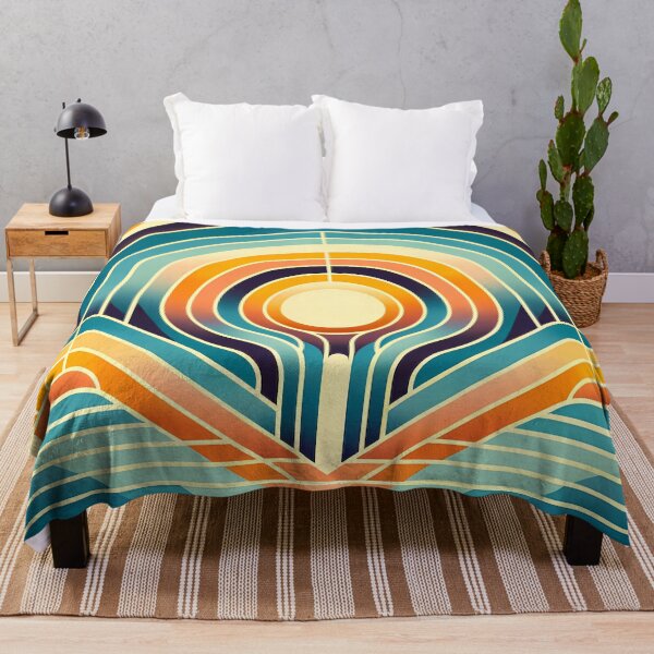 Item preview, Retro Geometric Sunburst Arches designed and sold by InkSmithery.