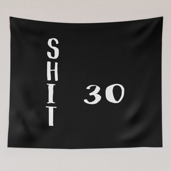 Item preview, Super Happy I'm 30 today - Sarcasm Gift designed and sold by Halfstone.