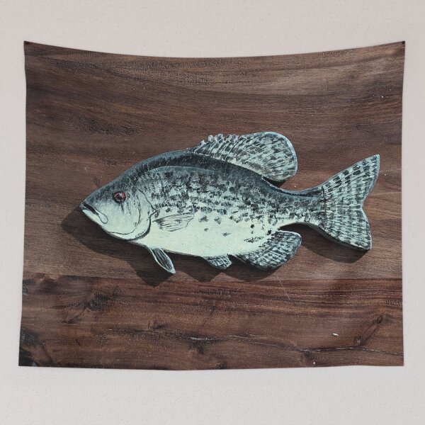 Item preview, Crappie fish decoy  designed and sold by Matt Starr Fine Art .