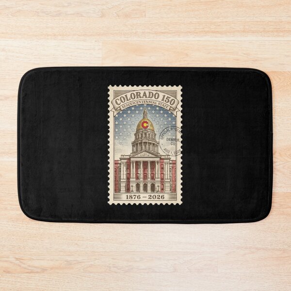 Item preview, Colorado State Capitol 150th Anniversary - Gold Dome Stamp designed and sold by G350.