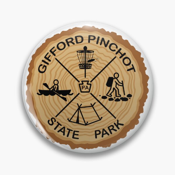 Item preview, Gifford Pinchot State Park PA emblem designed and sold by SJWoodsmith.