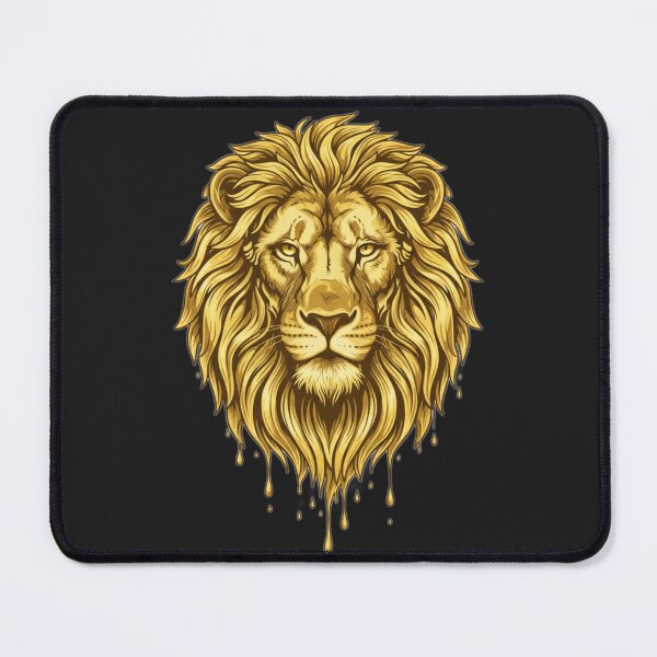 Item preview, Liquid Gold Lion: Molten Majesty Streetwear designed and sold by Blue Bird Designs.