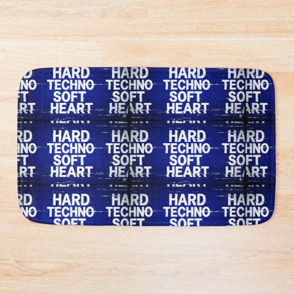 Item preview, Hard Techno Soft Heart CRT TV Static Noise Pattern designed and sold by RaveNamaste.