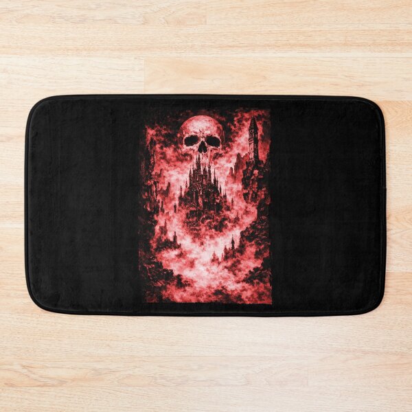 Item preview, Skull Over The Castle designed and sold by Dungeon-Shop.