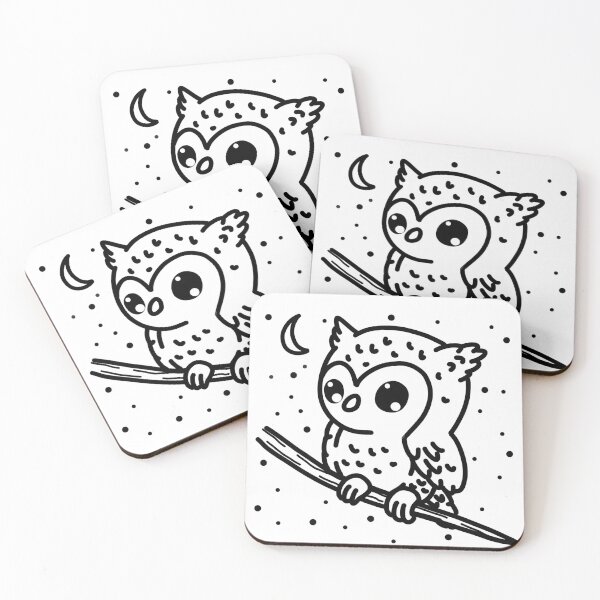 Item preview, A sweet little owl resting quietly designed and sold by Idos82.