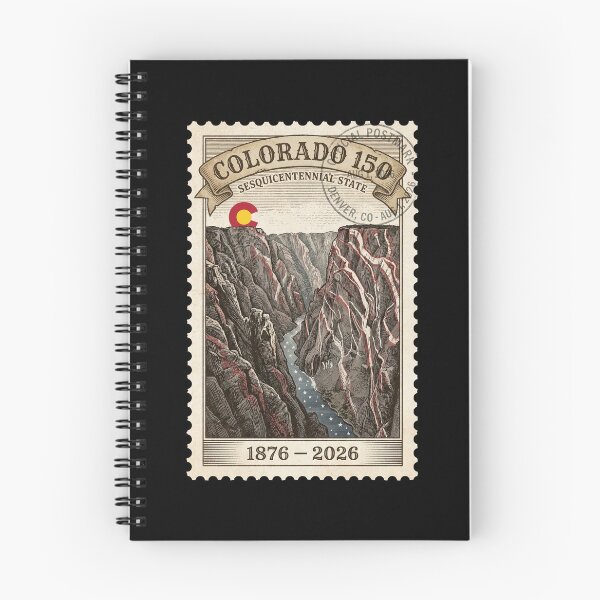 Item preview, Black Canyon of the Gunnison 150th - Painted Wall Stamp designed and sold by G350.